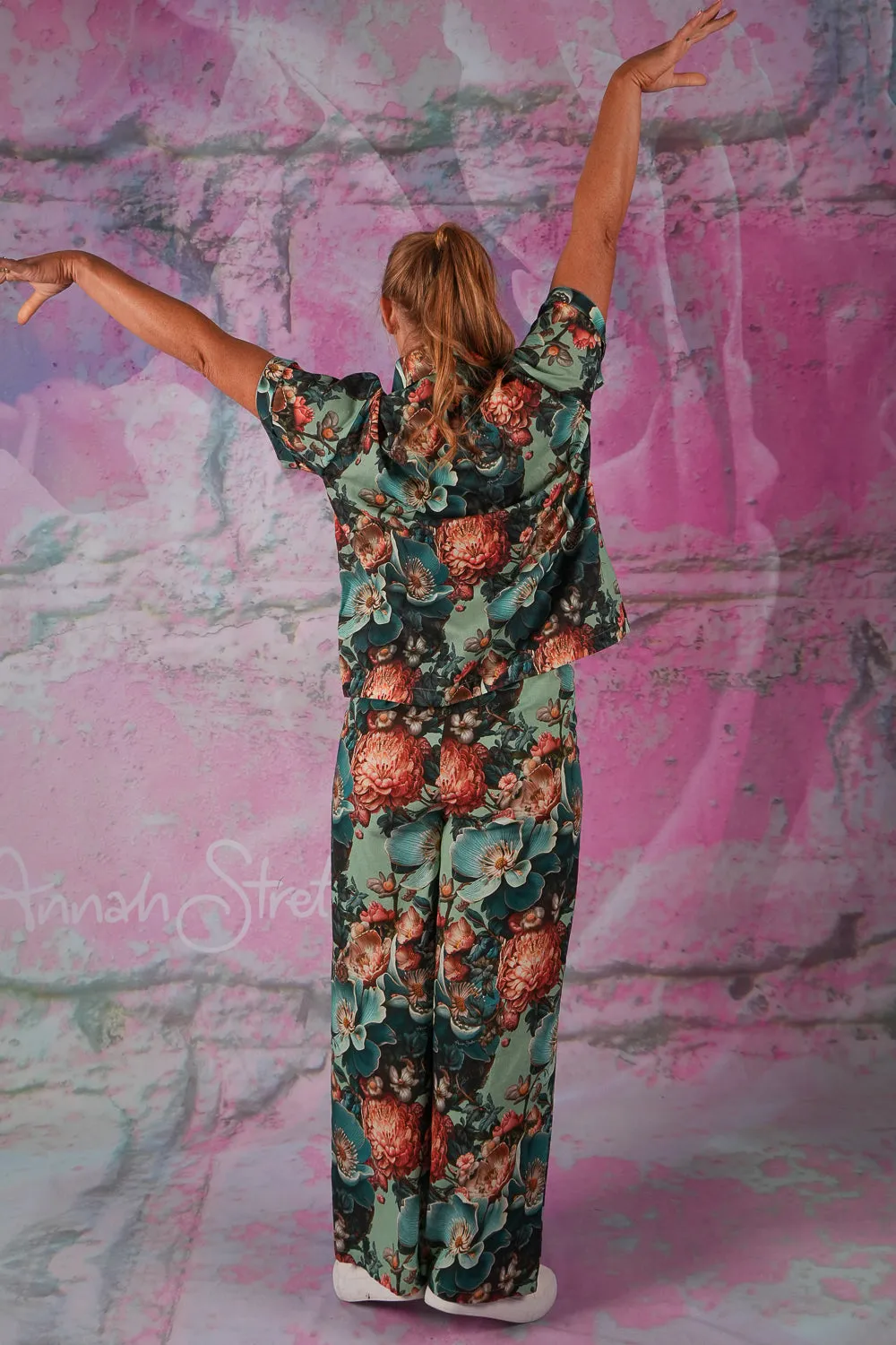 April Pants - Blue Bloom | SALE