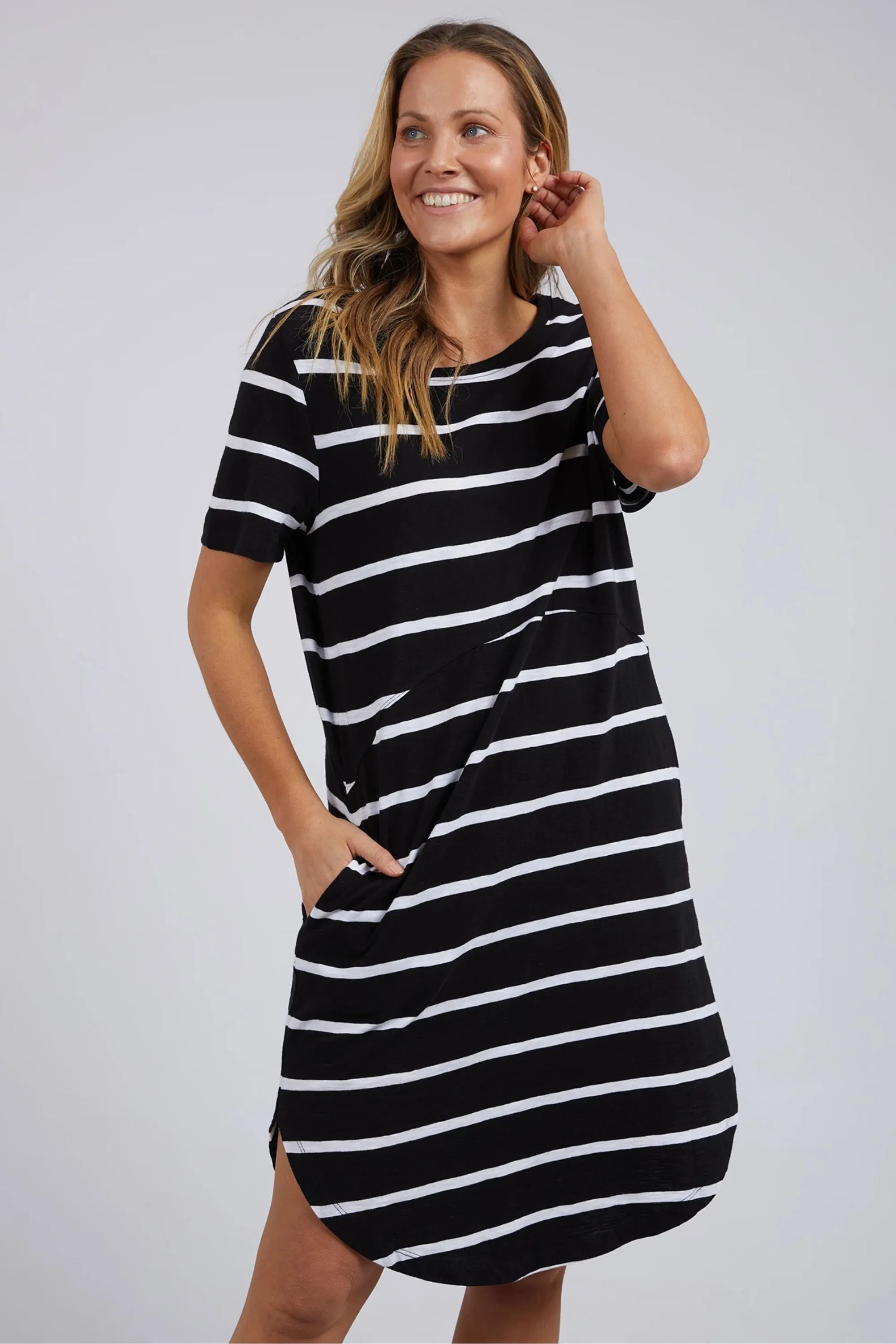 BAY STRIPE DRESS - 55X0182