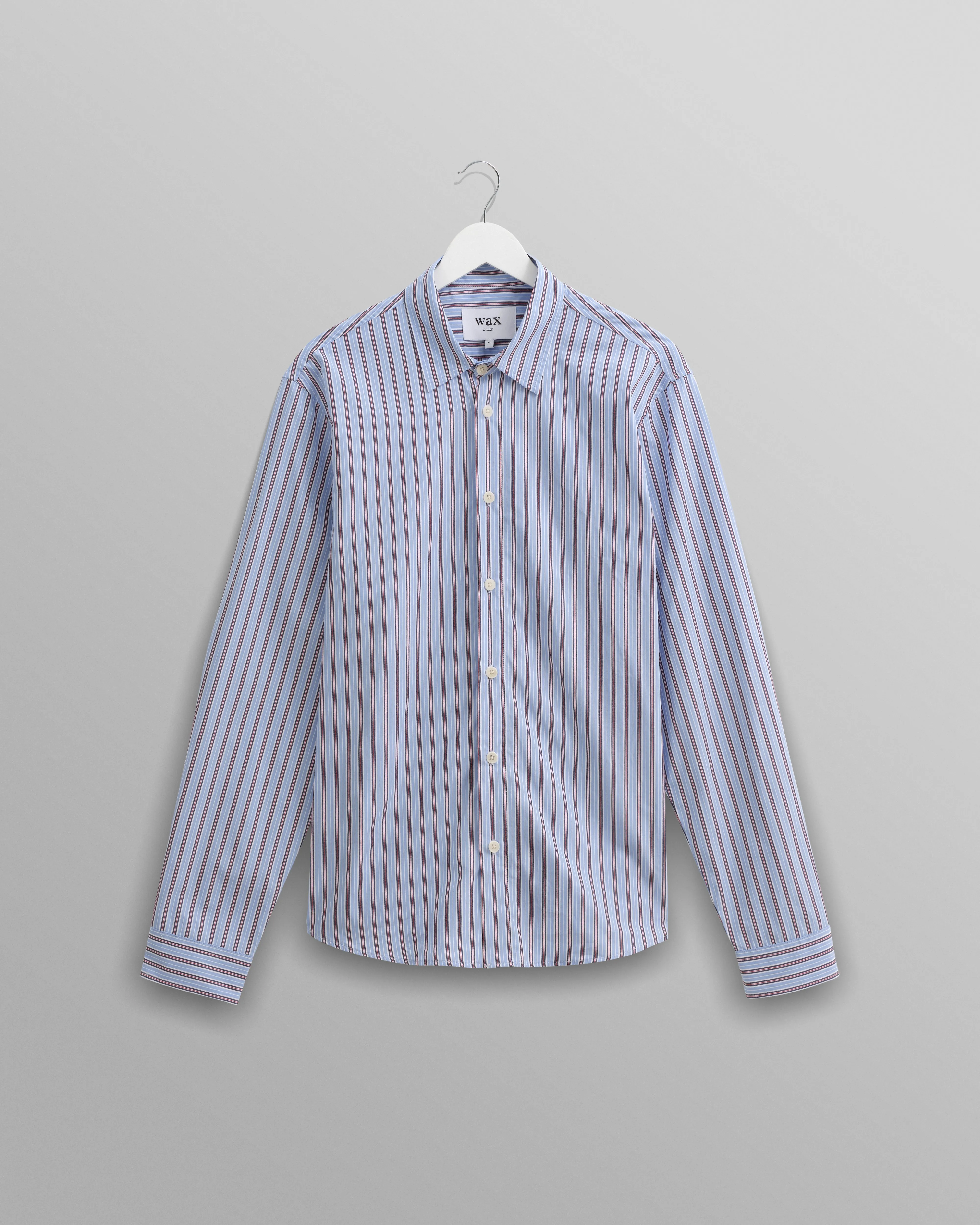 Blue Classic Stripe Trin Shirt