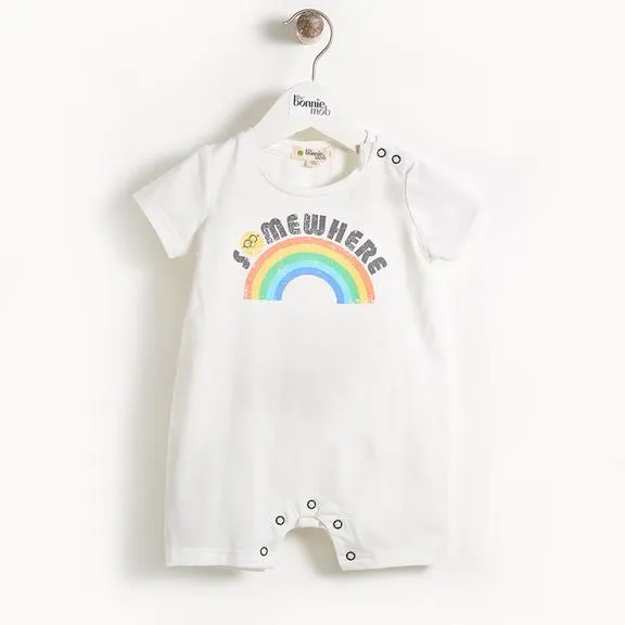 Bonnie Mob Somewhere Over The Rainbow Romper