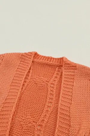 Burnt Orange Cardigan
