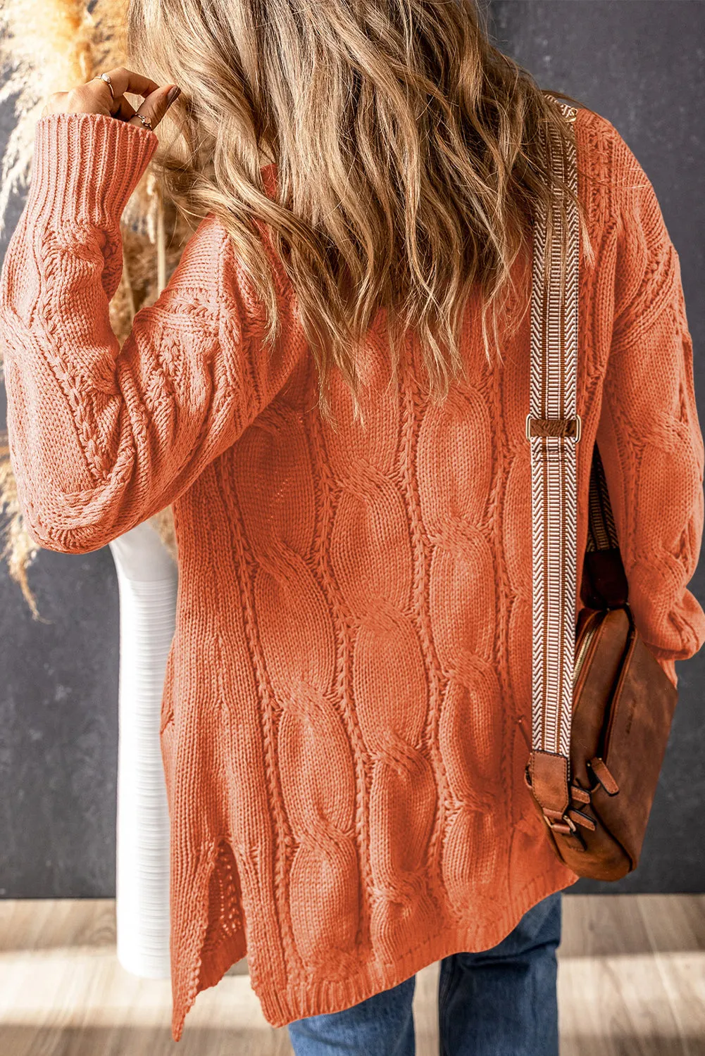 Burnt Orange Cardigan