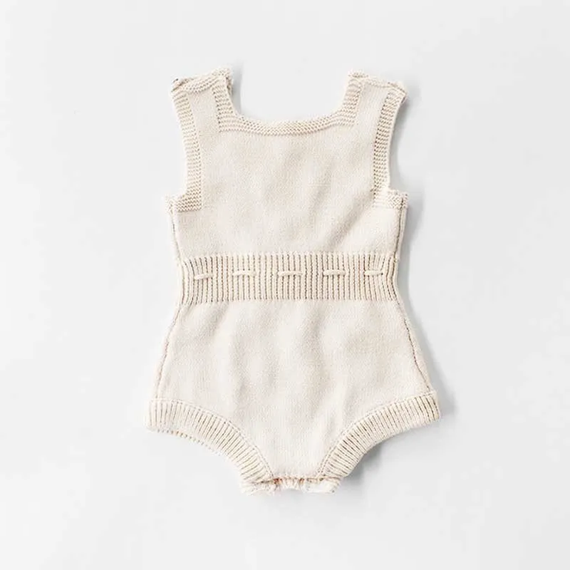 Cotton Pom Pom Summer Romper