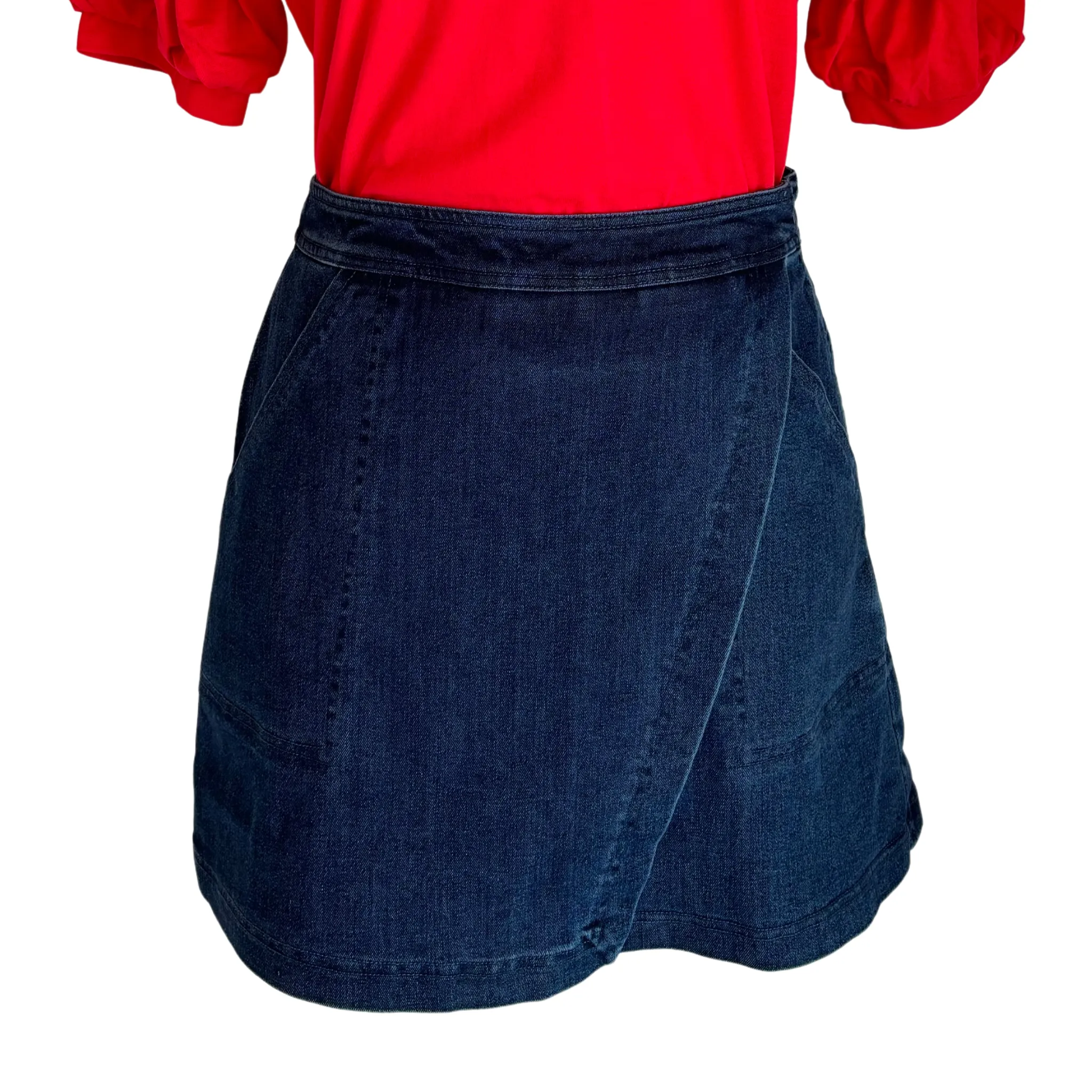 Denim Mini Skirt