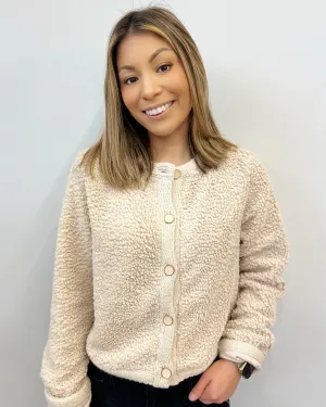 Elowyn Fleece Cardigan