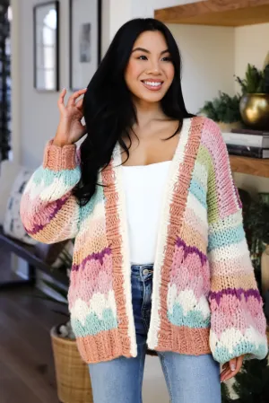 FINAL SALE - Cozy Coolness Multi Sweater Cardigan