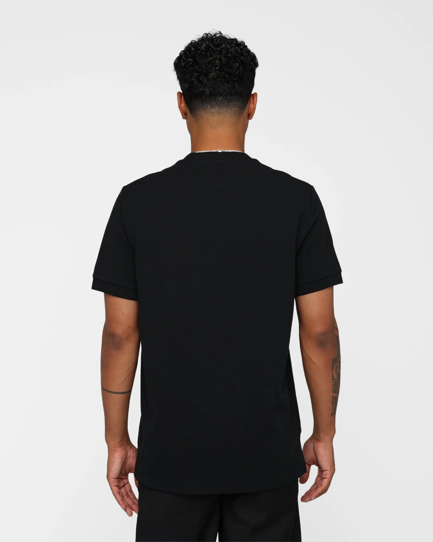 Fred Perry Pocket Detail Piqué T-Shirt Black