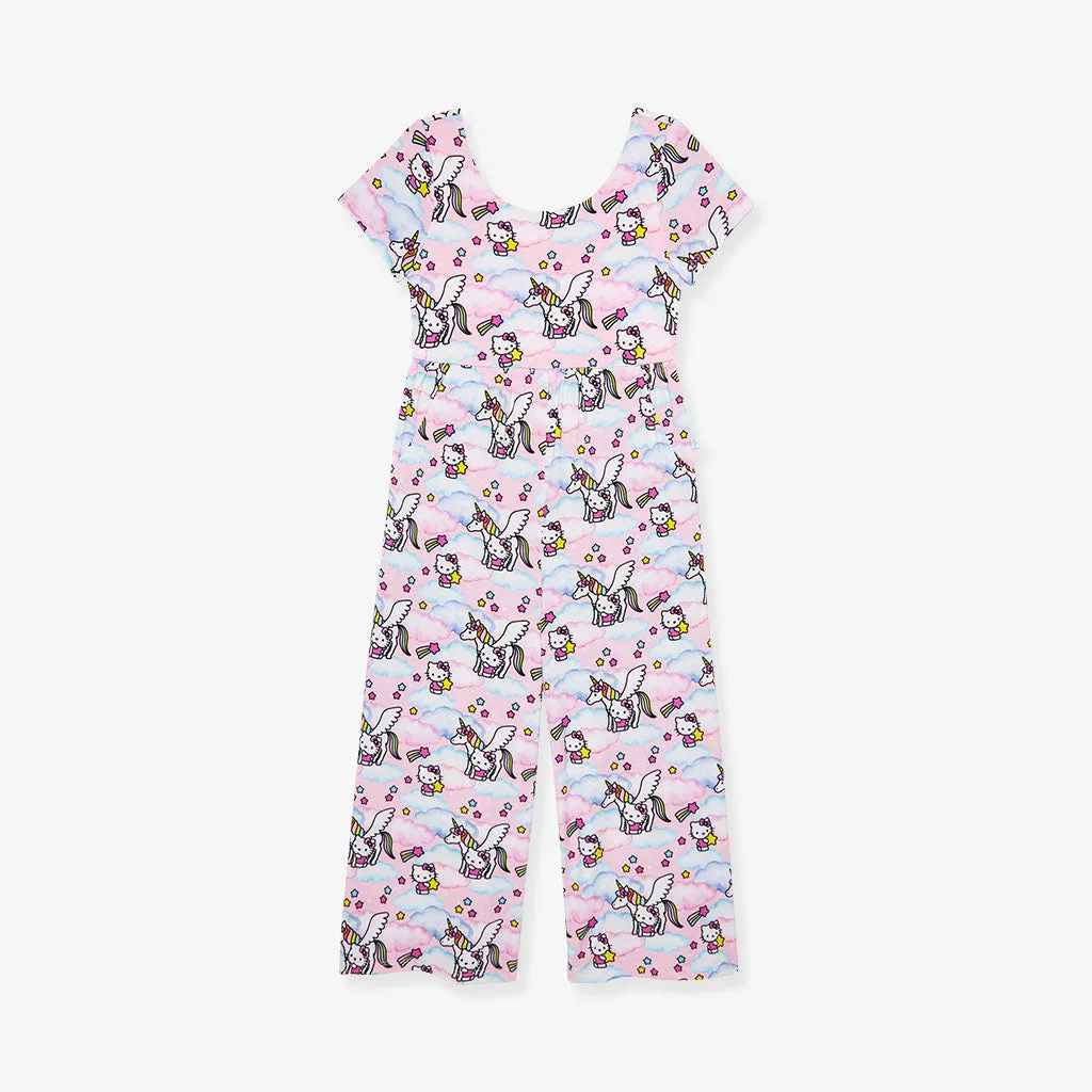 Hello Unicorn Scoop Back Jumpsuit