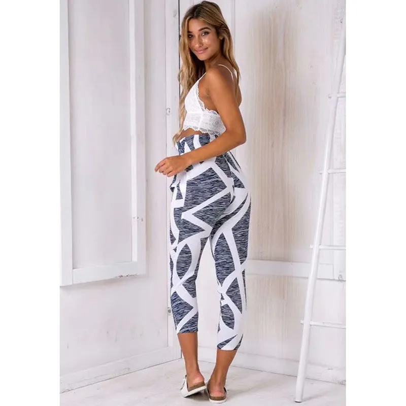 High waist cropped leggings