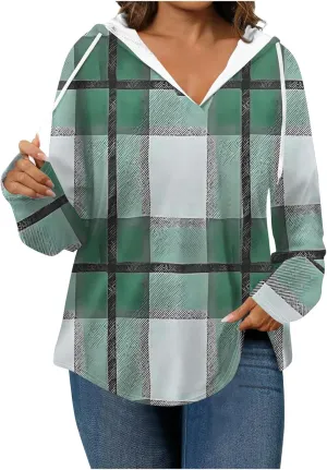 JIEMUXIU Womens Trendy Tops Hoodies for Women Pullover Loose Fit Oversized Sweatshirts Long Sleeve Tops Shirts