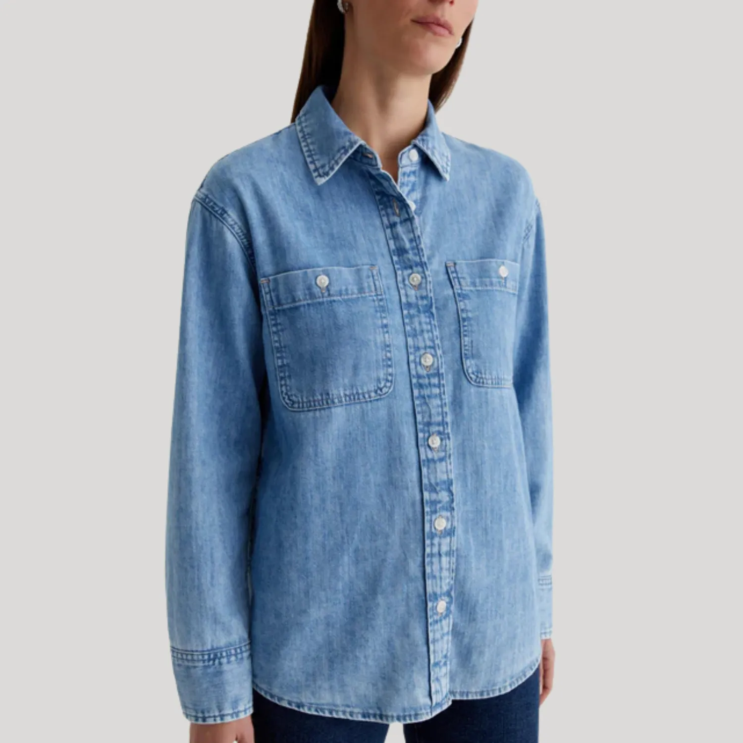 Leny Relaxed Shirt (Salt Water)