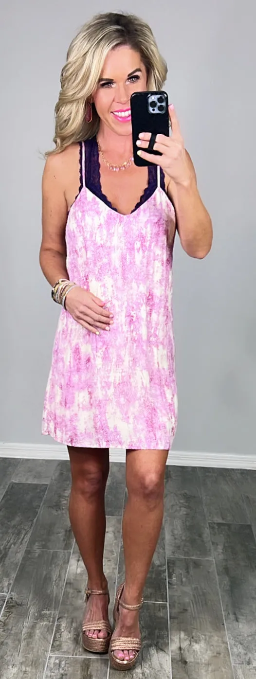 Make Things Happen Dress - Pink