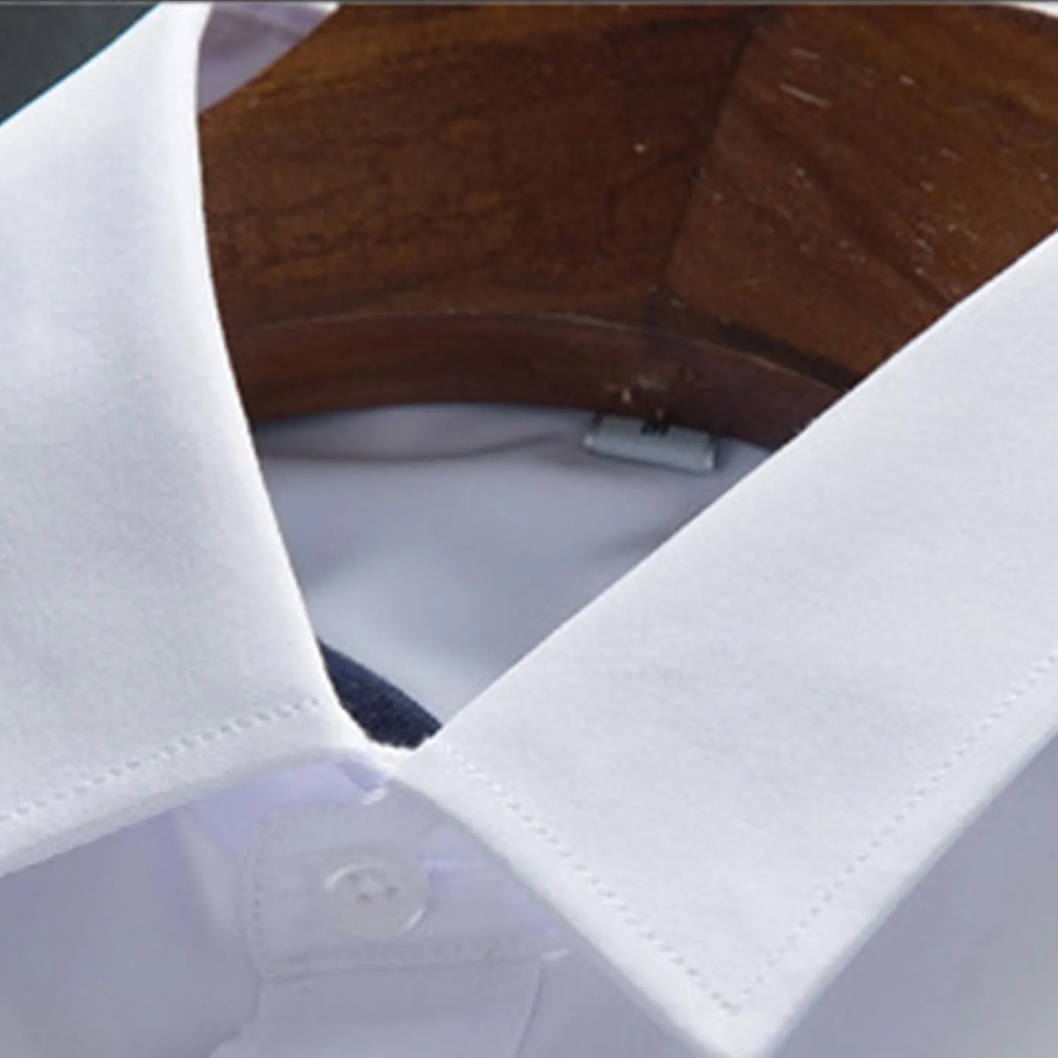 Men's Long Sleeve Button Down Shirts Solid Slim Fit Dress Shirt Casual Business Formal Shirts Wrinkle-Resistant Shirt