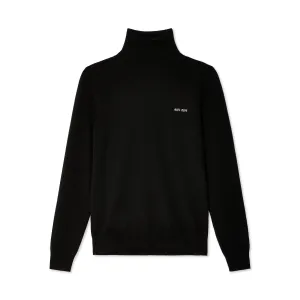 MIu Miu - Women's Cashmere turtleneck sweater - Black)