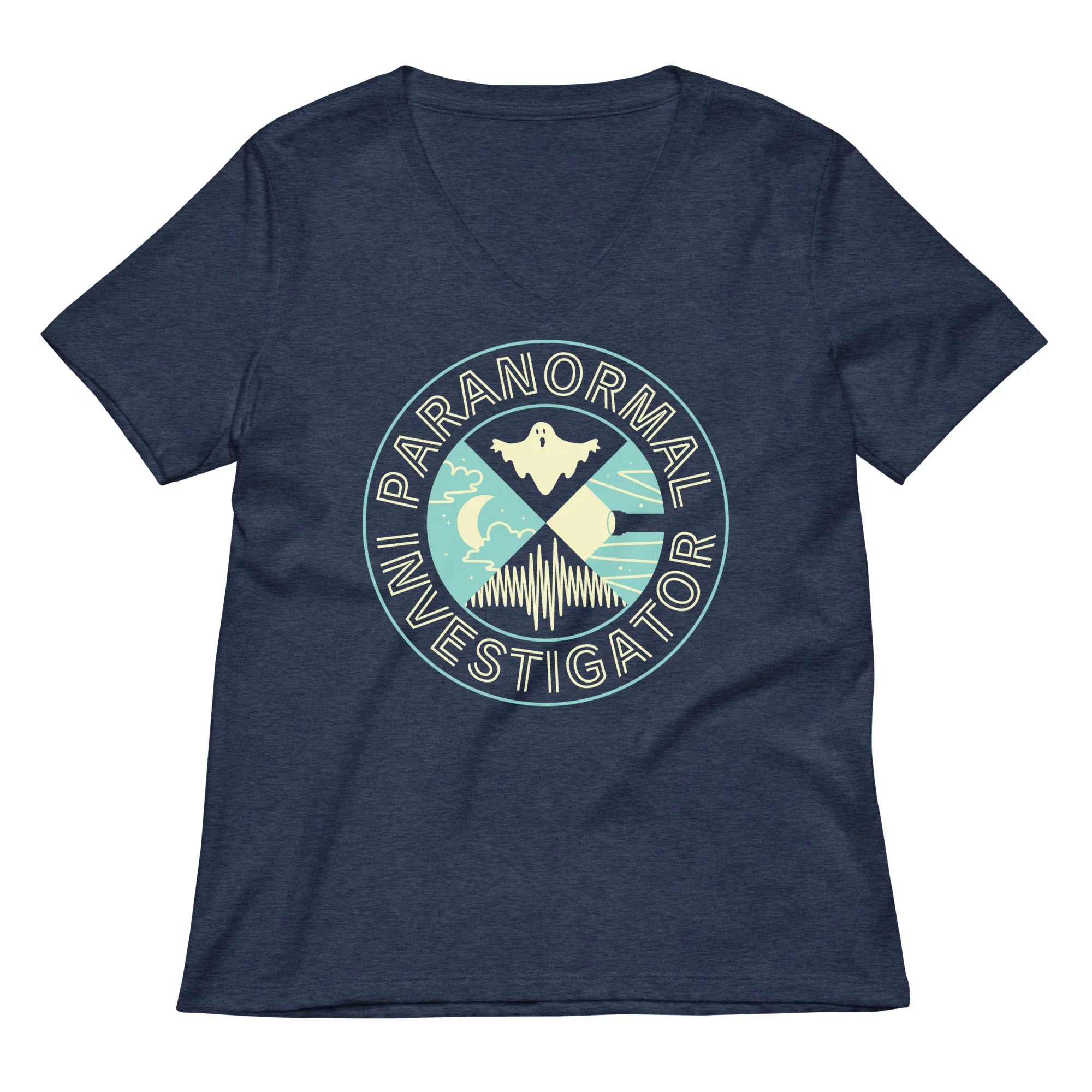 Paranormal Investigator Women's V-Neck Tee