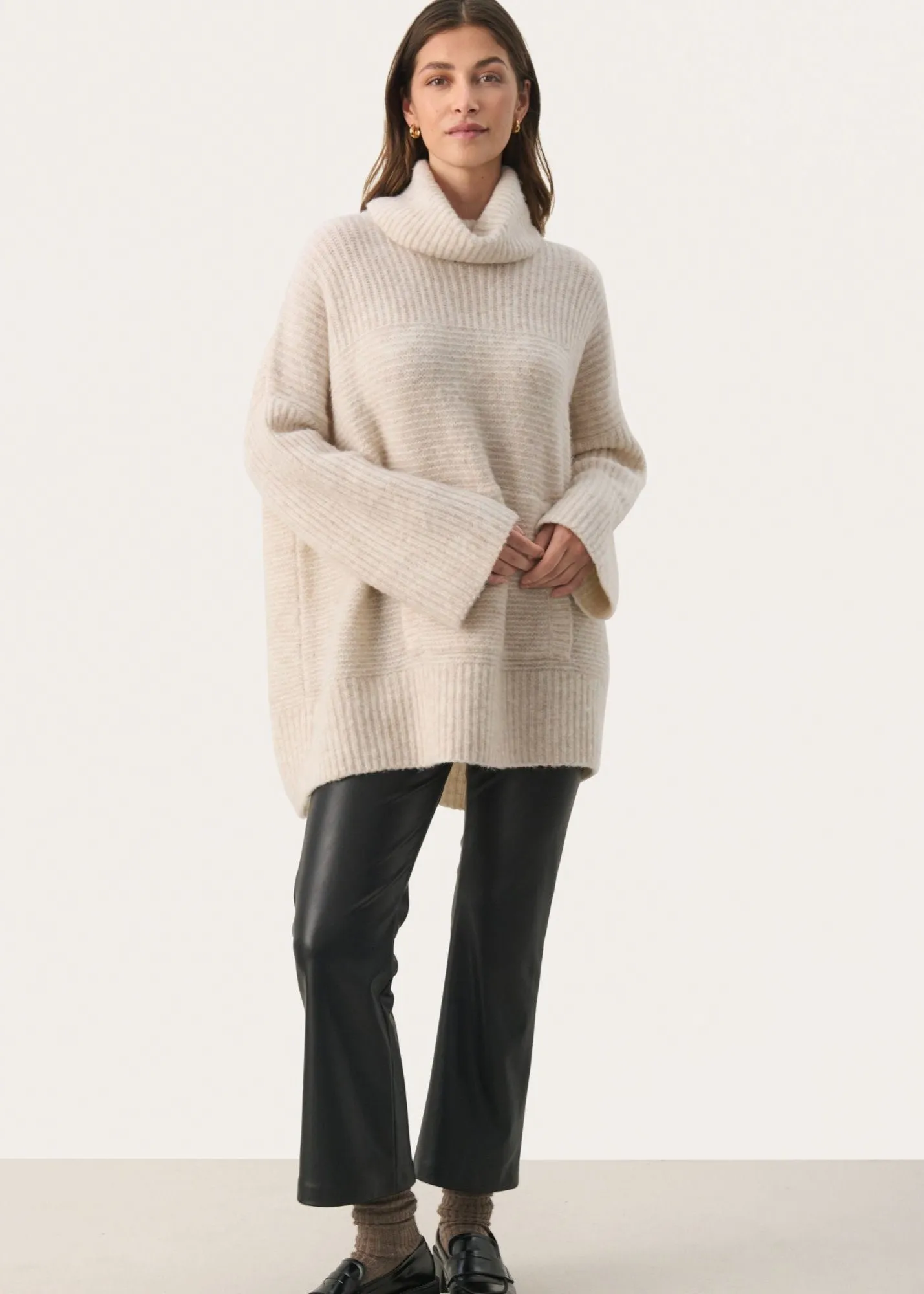 Part Two Toccas Oversized Turtleneck Sweater