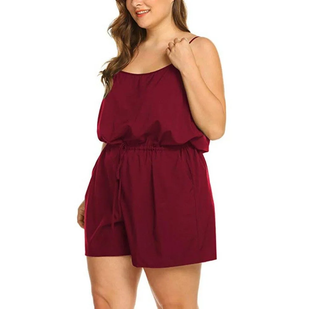 Plus Size One Piece Jumpsuit Romper