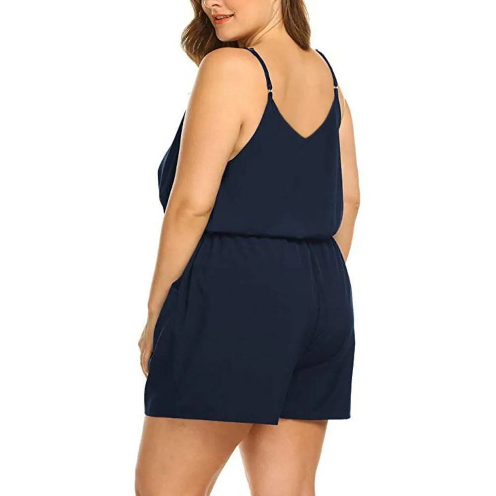 Plus Size One Piece Jumpsuit Romper