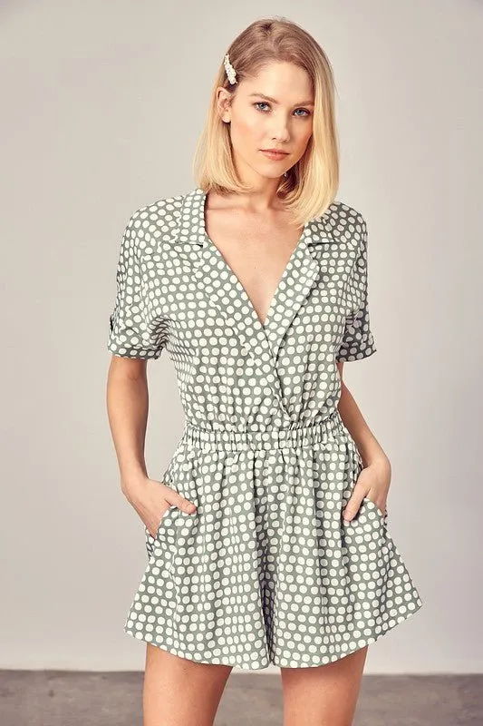 Polka Dot Romper