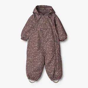 Snowsuit Adi Tech | Baby - eggplant buttercups