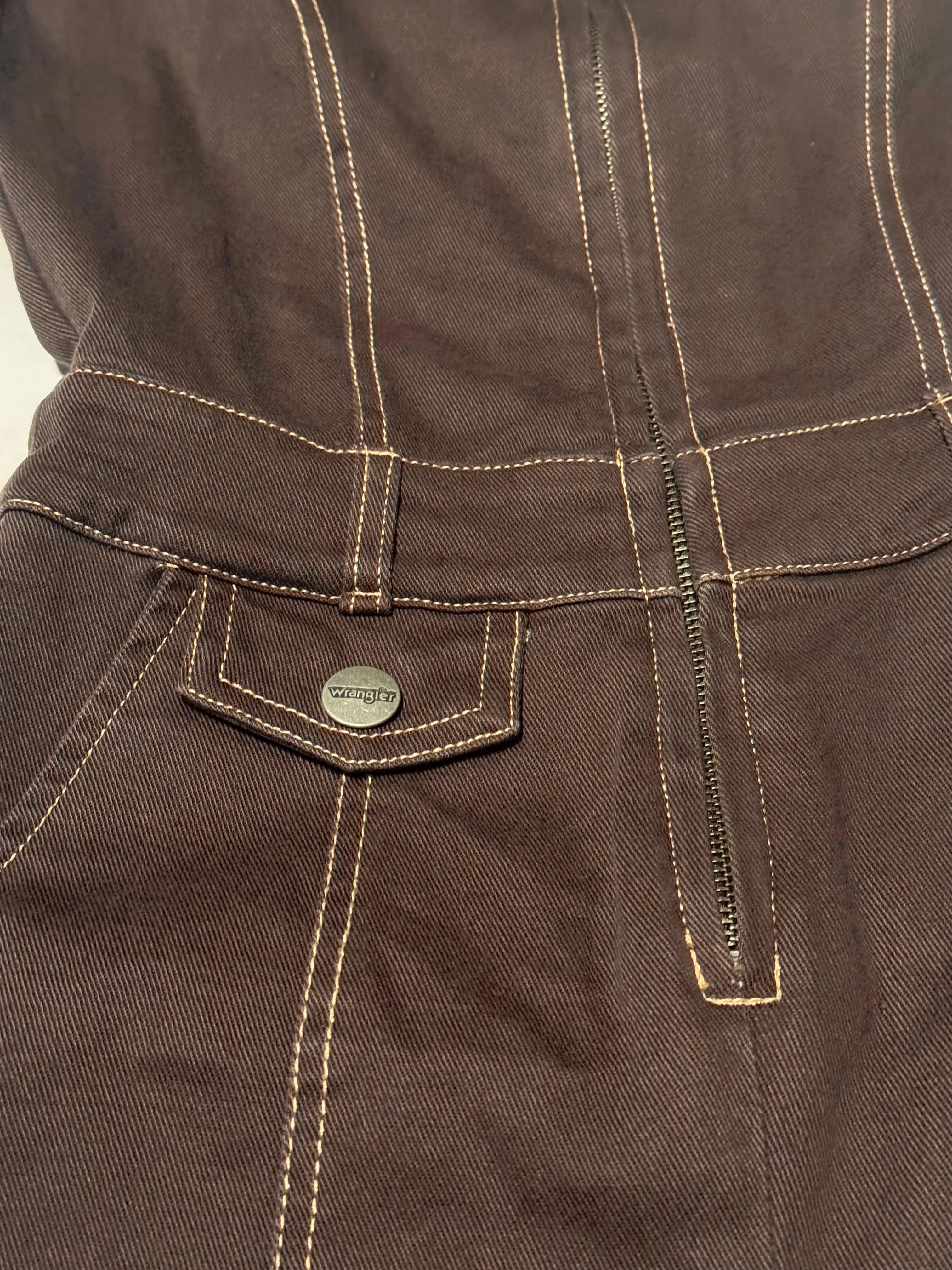 Wrangler - Jennifer Romper - Chocolate