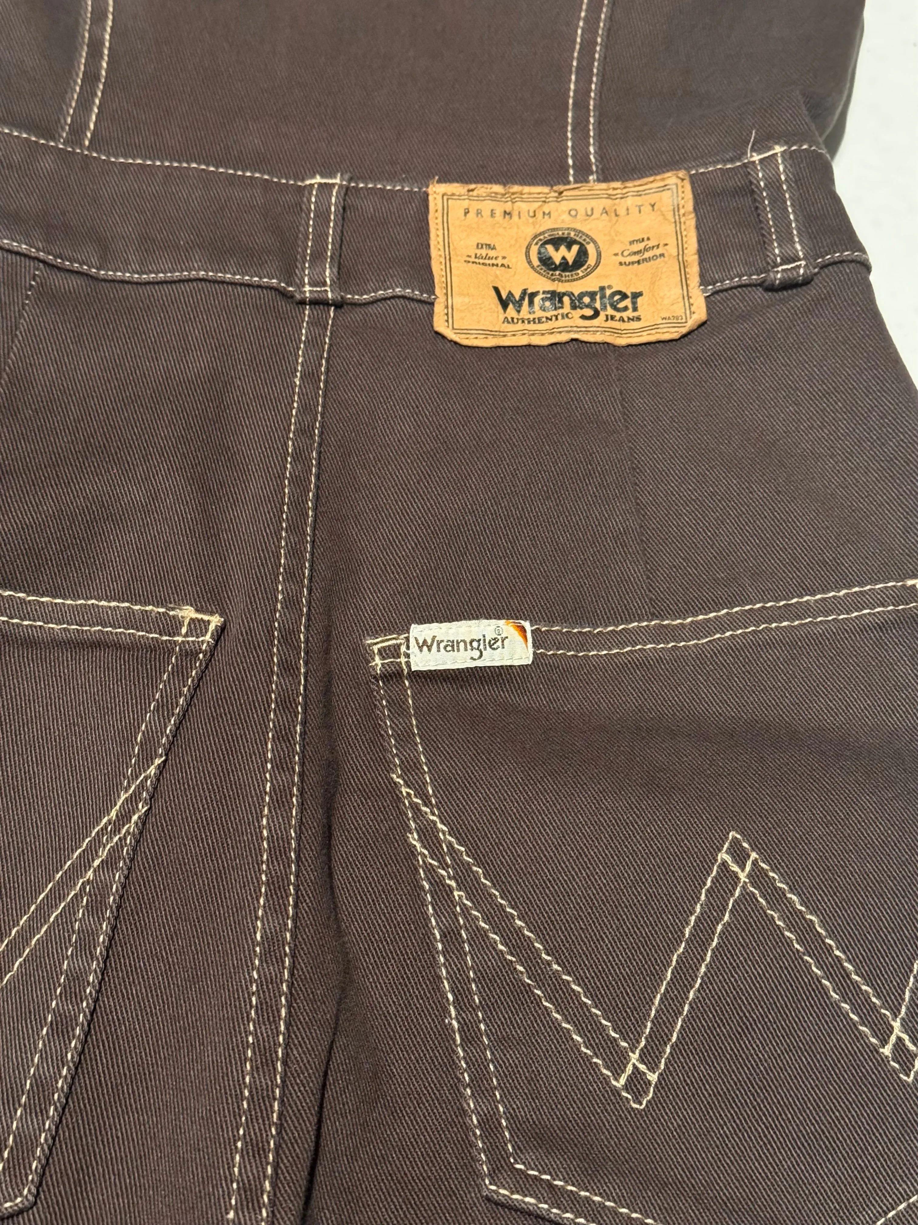 Wrangler - Jennifer Romper - Chocolate